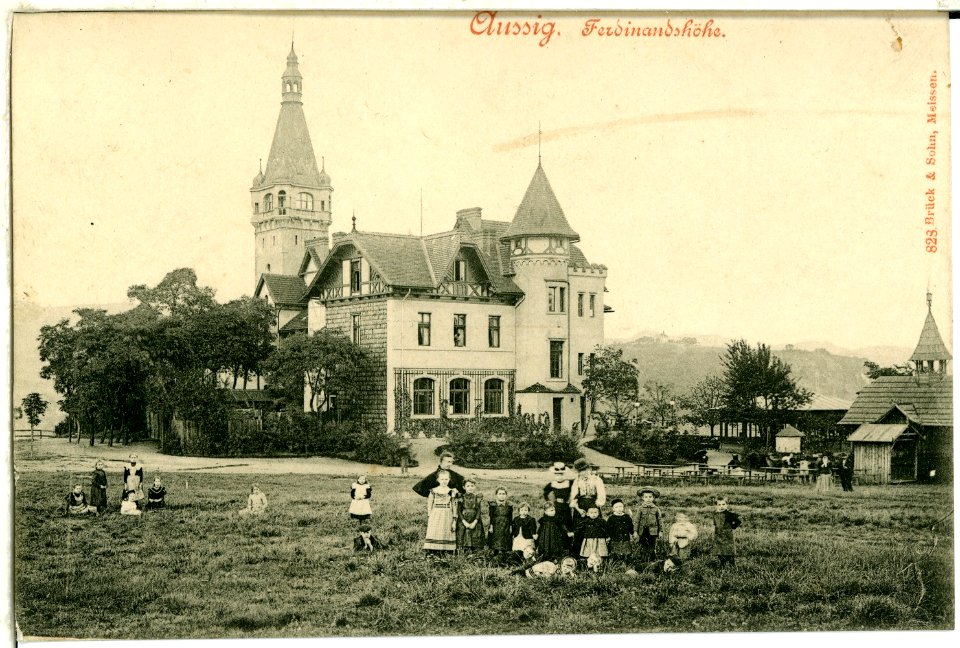00828-Aussig-1898-Ferdinandshöhe-Brück & Sohn Kunstverlag