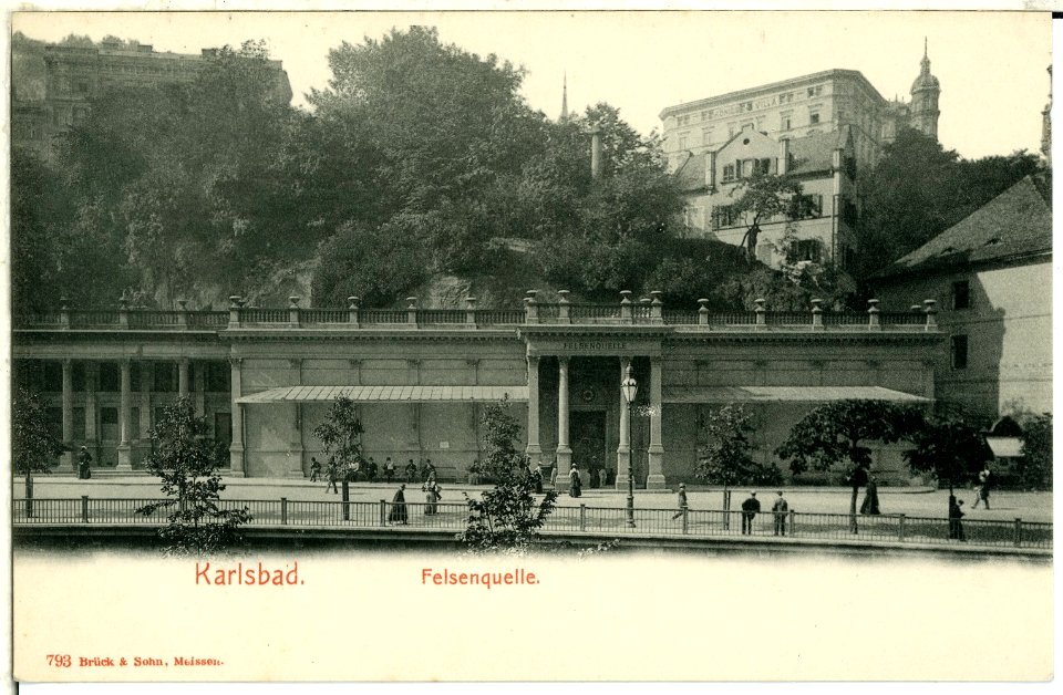 00793-Karlsbad-1898-Felsenquelle-Brück & Sohn Kunstverlag