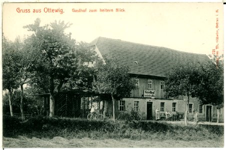 00721-Ottewig-1898-Gasthof zum heiteren Blick-Brück & Sohn Kunstverlag