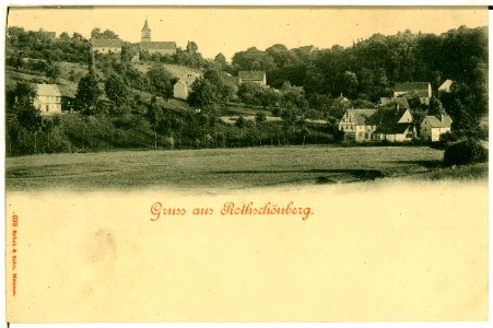 00698-Rothschönberg-1898-Dorf-Brück & Sohn Kunstverlag