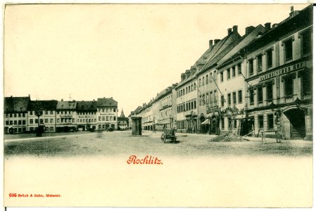 00605-Rochlitz-1898-Markt-Brück & Sohn Kunstverlag