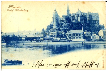 00343-Meißen-1898-Albrechtsburg-Brück & Sohn Kunstverlag