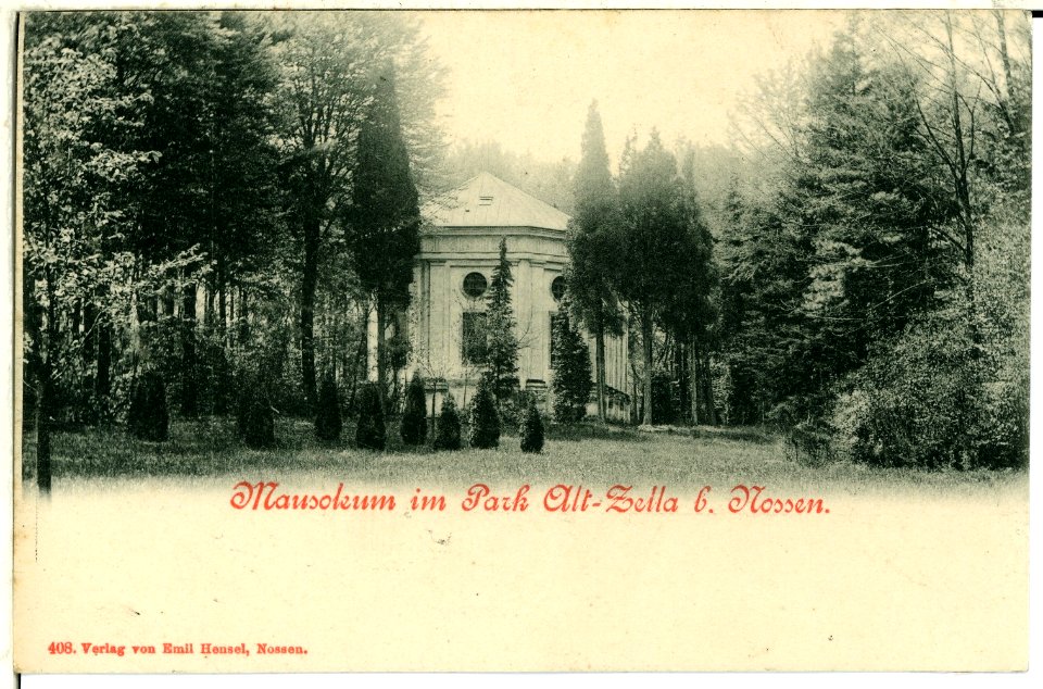 00408-Alt-Zella-1898-Mausoleum-Brück & Sohn Kunstverlag