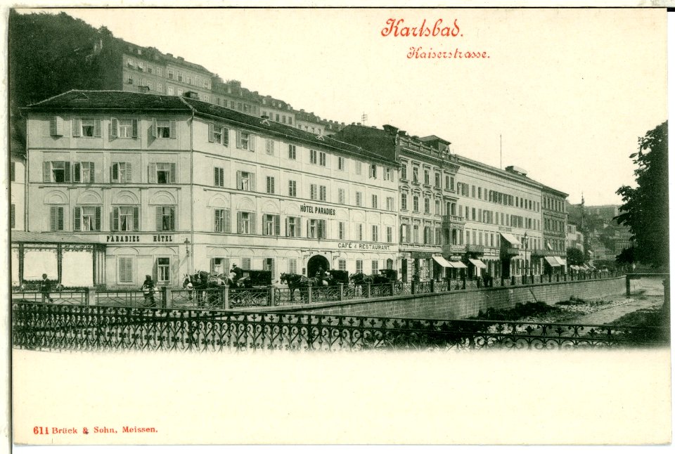 00611-Karlsbad-1898-Kaiserstraße-Brück & Sohn Kunstverlag