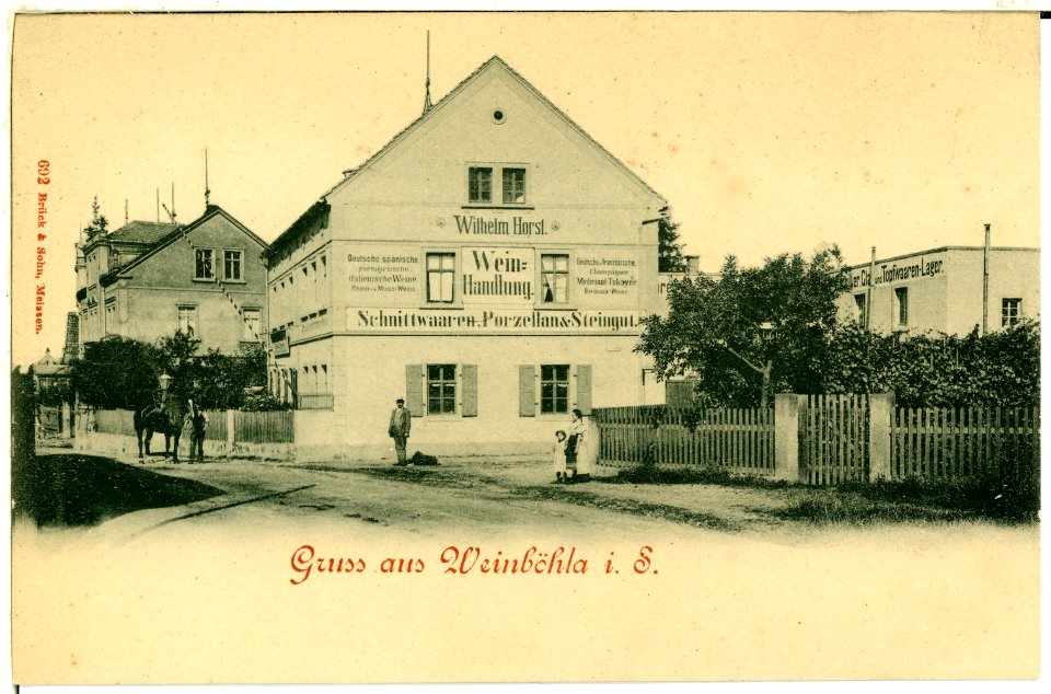 00692-Weinböhla-1898-Weinhandlung Horst-Brück & Sohn Kunstverlag