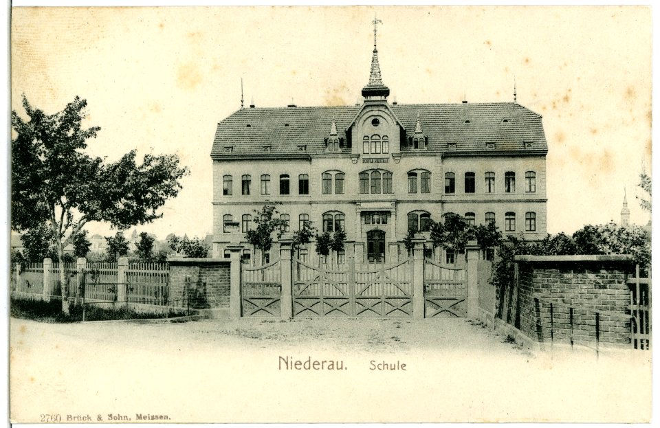 02760-Niederau-1903-Schule-Brück & Sohn Kunstverlag