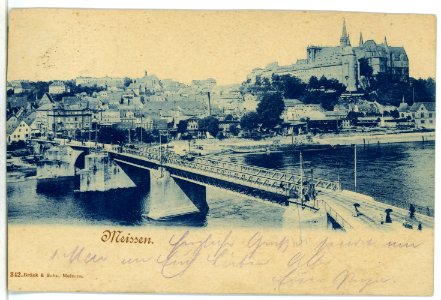 00342-Meißen-1898-Gesamtansicht-Brück & Sohn Kunstverlag