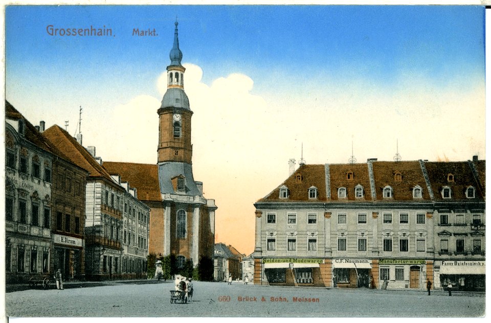 00660-Großenhain-1898-Markt-Brück & Sohn Kunstverlag