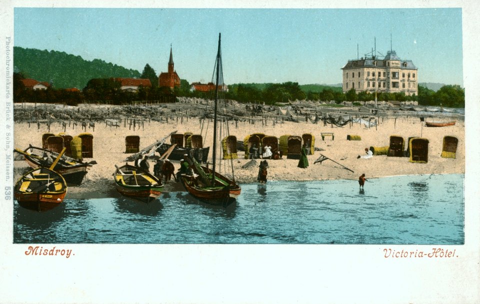 00536-Misdroy-1898-Victoria Hotel-Brück & Sohn Kunstverlag