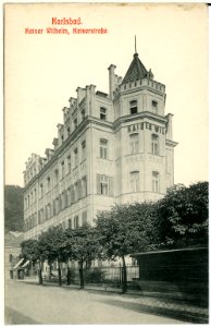 00615-Karlsbad-1898-Kaiser Wilhelm, Kaiserstraße-Brück & Sohn Kunstverlag