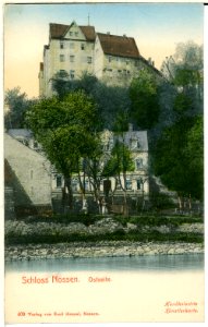 00409-Nossen-1898-Schloß Osteite-Brück & Sohn Kunstverlag