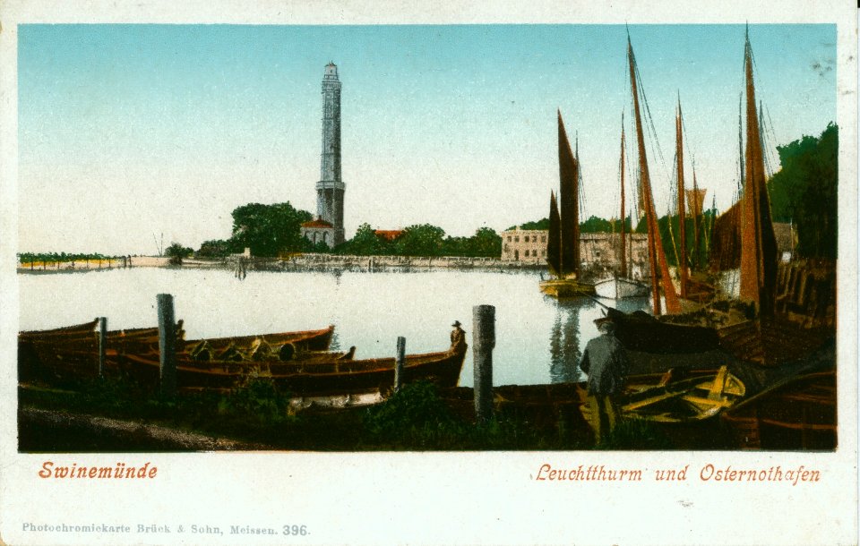 00396-Swinemünde-1898-Osternothafen-Brück & Sohn Kunstverlag