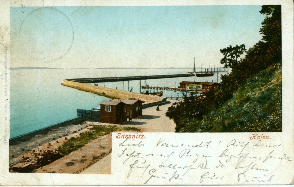 00540-Sassnitz-1898-Hafen-Brück & Sohn Kunstverlag