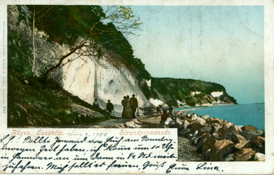 00541-Sassnitz-1898-Strandpromenade-Brück & Sohn Kunstverlag