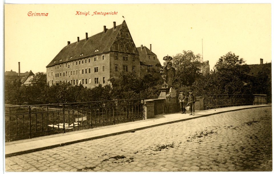 02775-Grimma-1903-Königliches Amtsgericht-Brück & Sohn Kunstverlag