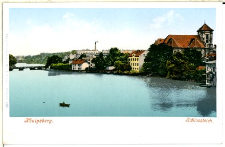 00580-Königsberg-1898-Schloßteich-Brück & Sohn Kunstverlag