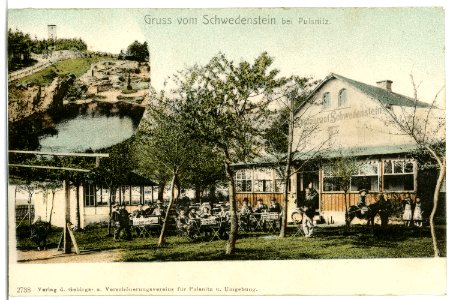02738-Pulsnitz-1902-Schwedenstein bei Pulsnitz-Brück & Sohn Kunstverlag