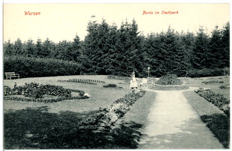 02906-Wurzen-1903-Stadtpark-Brück & Sohn Kunstverlag