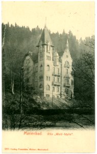 02801-Marienbad-1903-Villa Wald-Idylle-Brück & Sohn Kunstverlag