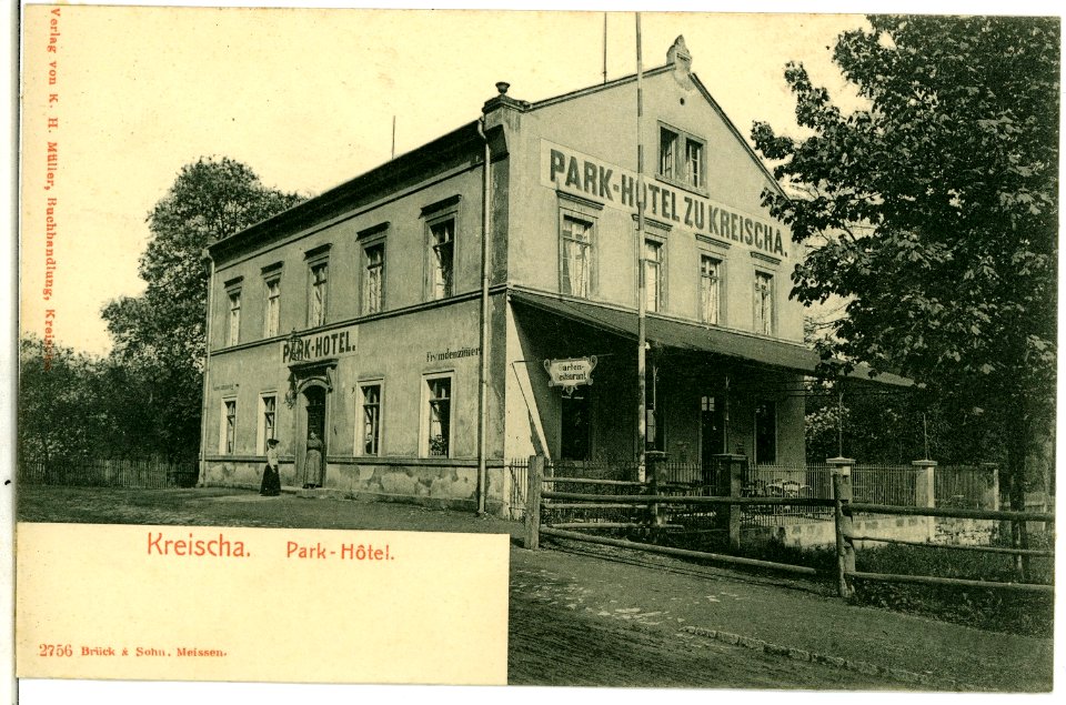 02756-Kreischa-1903-Park Hotel-Brück & Sohn Kunstverlag
