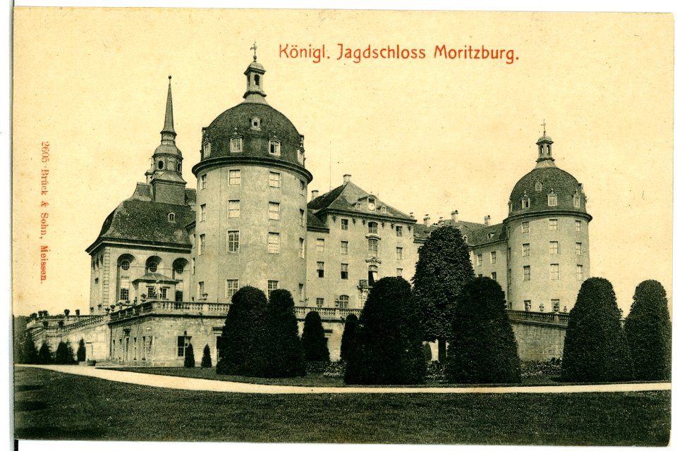 02605-Moritzburg-1902-Jagdschloß-Brück & Sohn Kunstverlag