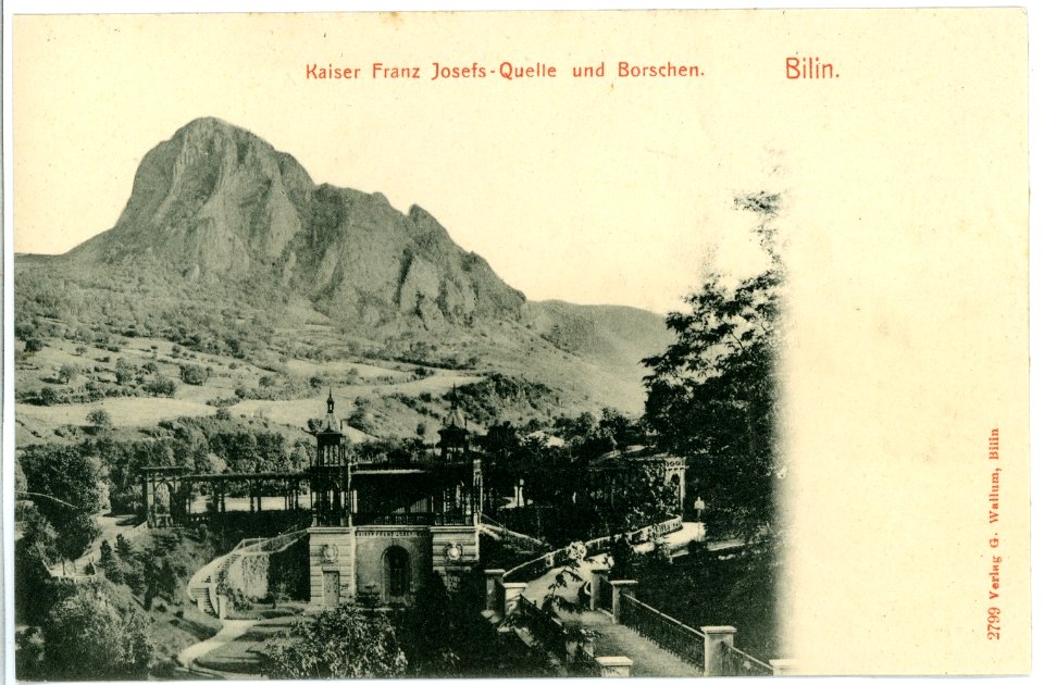 02799-Bilin-1903-Kaiser-Franz-Josefs-Quelle, Borschen-Brück & Sohn Kunstverlag