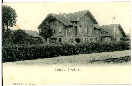 02762-Niederau-1903-Bahnhof-Brück & Sohn Kunstverlag