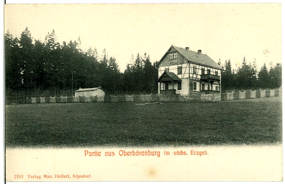 02763-Oberbärenburg-1903-Partie aus Oberbärenburg-Brück & Sohn Kunstverlag