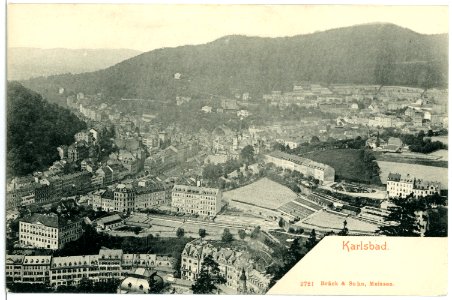 02721-Karlsbad-1902-Blick auf die Stadt-Brück & Sohn Kunstverlag