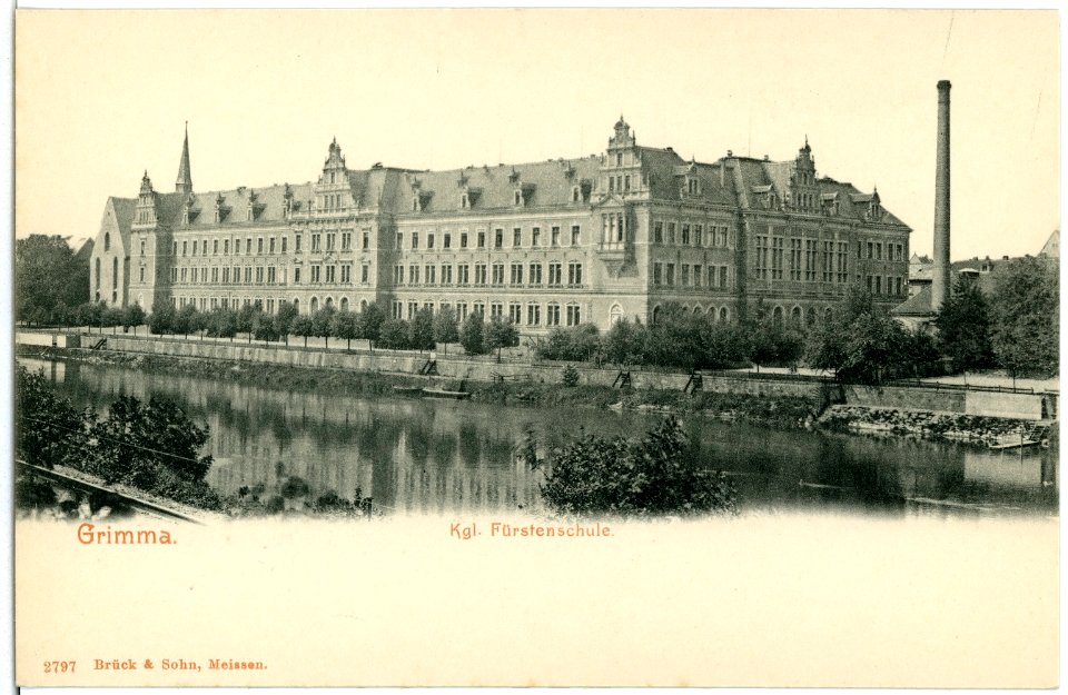 02797-Grimma-1903-Fürstenschule und Zwickauer Mulde-Brück & Sohn Kunstverlag