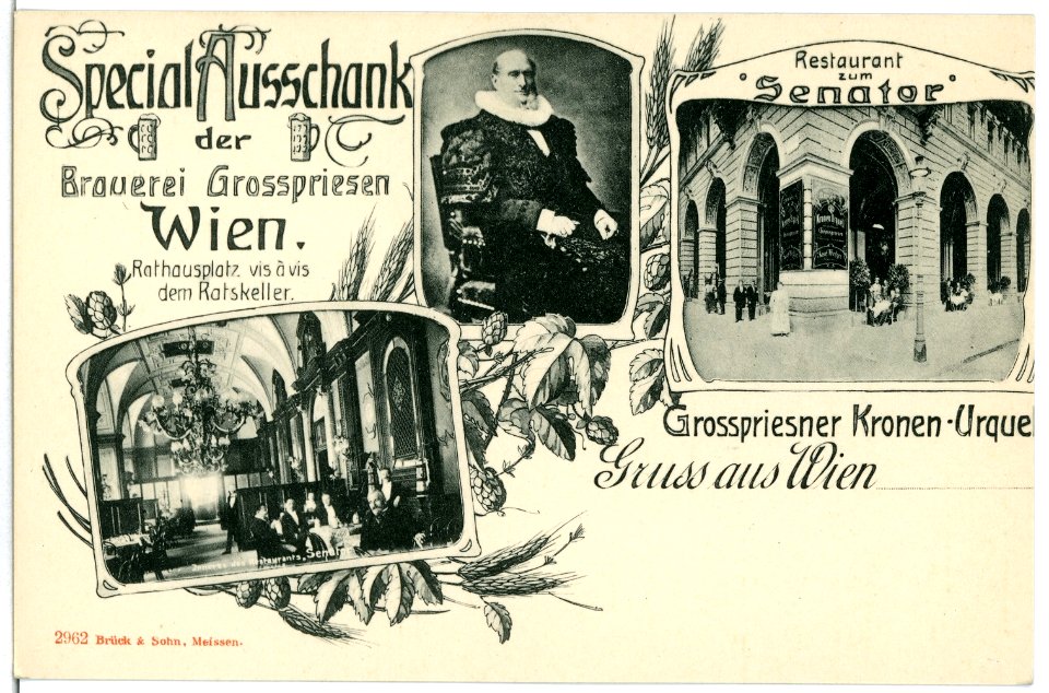 02962-Wien-1902-Ausschank der Brauerei Großpriesen-Brück & Sohn Kunstverlag
