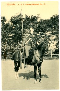 02956-Oschatz-1903-Reiter des Ulanen-Regiment Nr. 17-Brück & Sohn Kunstverlag