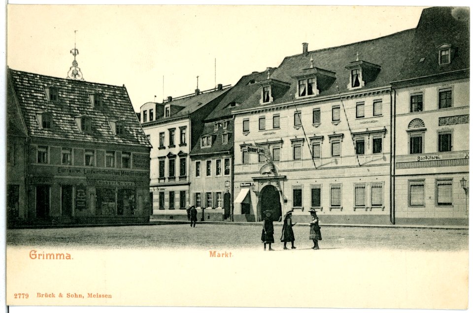 02779-Grimma-1903-Markt-Brück & Sohn Kunstverlag