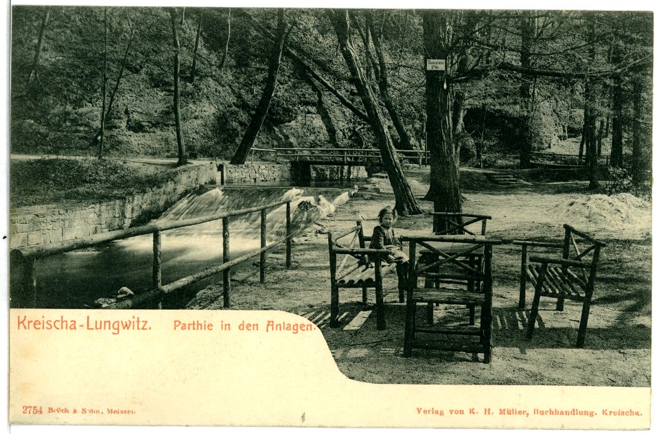 02754-Kreischa-1903-Lungwitz, In den Anlagen-Brück & Sohn Kunstverlag