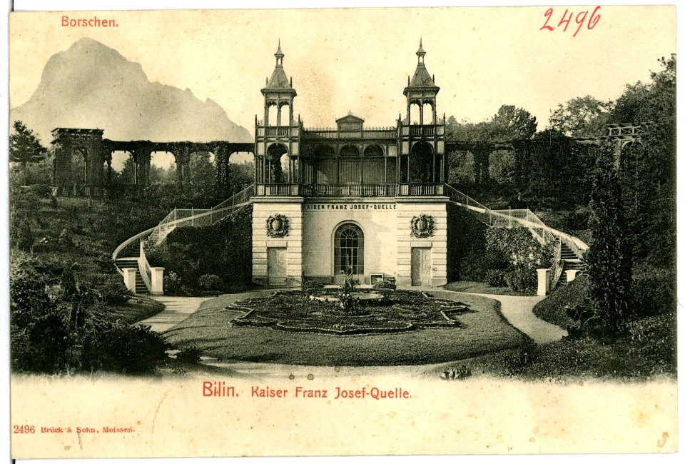 02496-Bilin-1902-Kaiser Franz Joseph Quelle-Brück & Sohn Kunstverlag