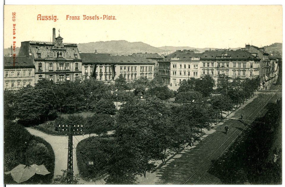 02919-Aussig-1903-Franz Josefs Platz-Brück & Sohn Kunstverlag