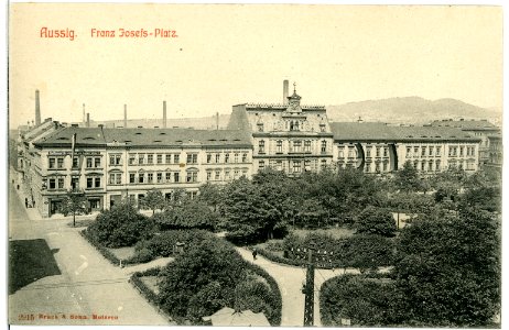 02915-Aussig-1903-Franz Josefs Platz-Brück & Sohn Kunstverlag