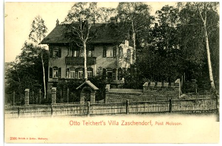 02506-Meißen-1902-Teicherts Villa, Zaschendorf-Brück & Sohn Kunstverlag