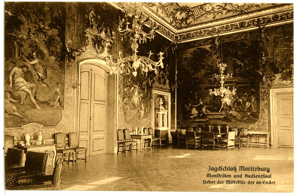 02679-Moritzburg-1902-Jagdschloß Monströsensaal-Brück & Sohn Kunstverlag