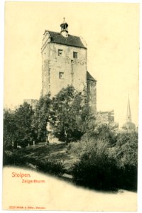 02620-Stolpen-1902-Seigerturm-Brück & Sohn Kunstverlag