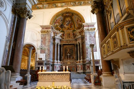 Altar baroque catholic