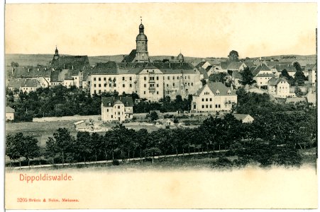 03205-Dippoldiswalde-1903-Blick auf die Stadt-Brück & Sohn Kunstverlag