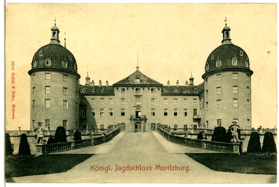 02606-Moritzburg-1902-Jagdschloß-Brück & Sohn Kunstverlag