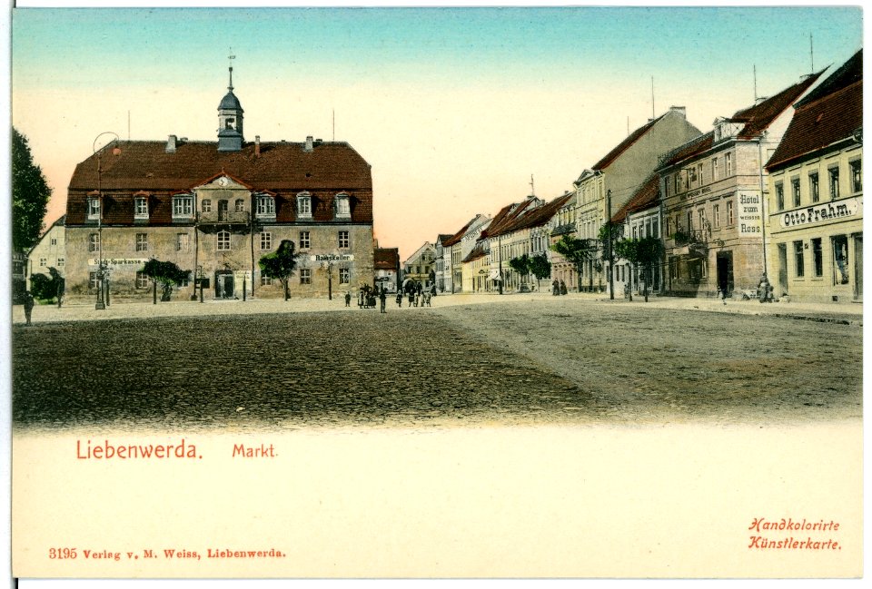 03195-Liebenwerda-1903-Markt-Brück & Sohn Kunstverlag