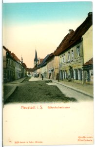 02650-Neustadt i. Sachsen-1902-Böhmischestraße-Brück & Sohn Kunstverlag
