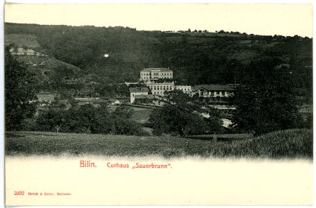 02492-Bilin-1902-Kurhaus Sauerbrunn-Brück & Sohn Kunstverlag