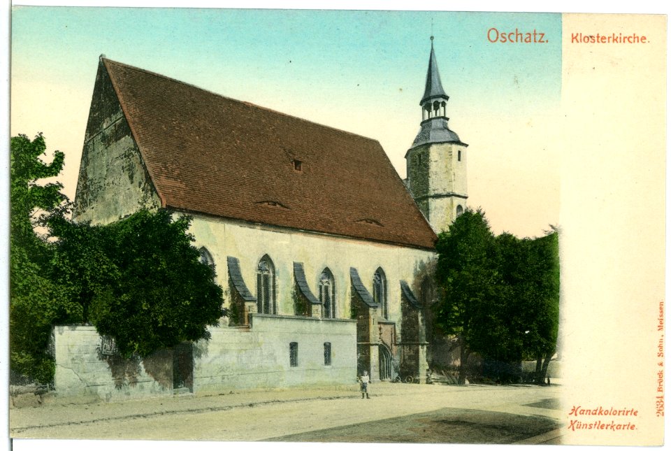 02634-Oschatz-1902-Klosterkirche-Brück & Sohn Kunstverlag