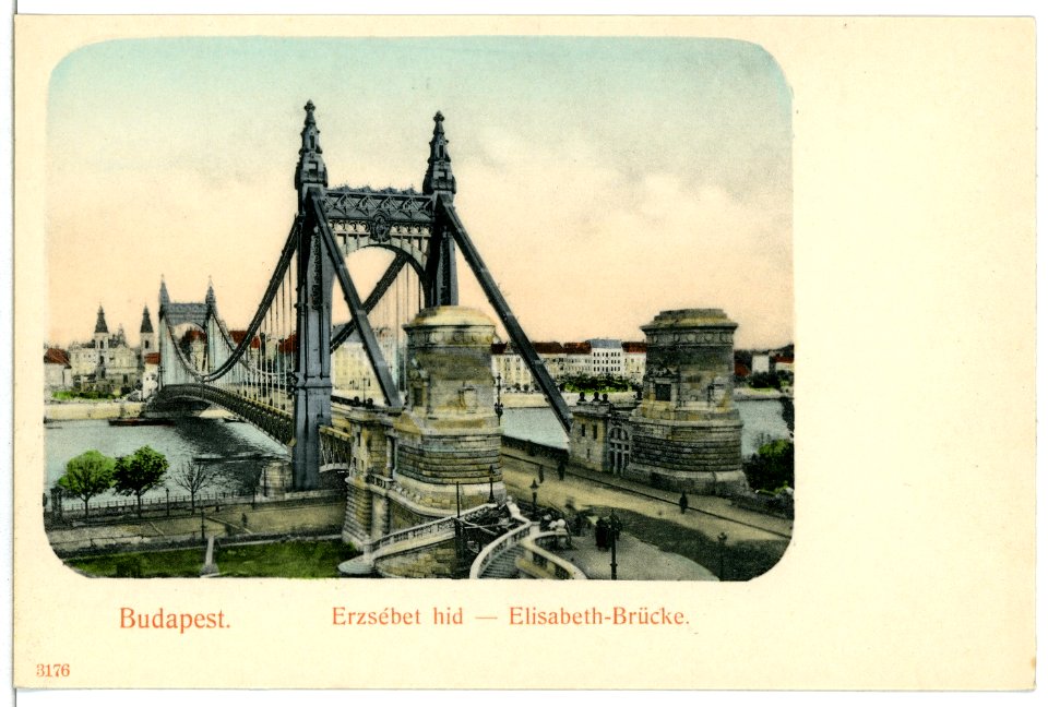 03176-Budapest-1903-Elisabeth-Brücke-Brück & Sohn Kunstverlag