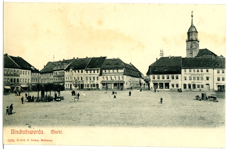 03184-Bischofswerda-1903-Markt-Brück & Sohn Kunstverlag