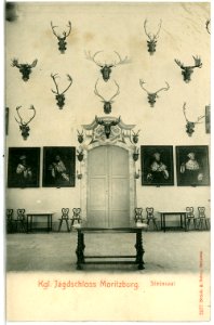 02677-Moritzburg-1902-Jagdschloß Steinsaal-Brück & Sohn Kunstverlag